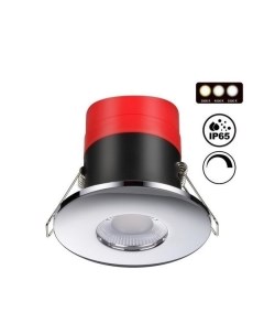 Светильник точ REGEN 358640 8Вт 3000 4000 5000К LED IP65 хром Novotech