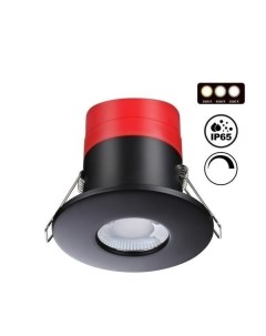 Светильник точ REGEN 358638 8Вт 3000 4000 5000К LED IP65 черный Novotech