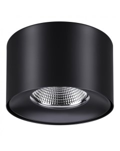 Накладной потолочный светильник спот RECTE 358476 30Вт 4000К IP20 LED черный Novotech