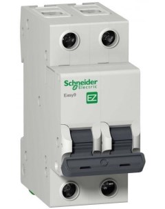 Выключатель автоматический EASY 9 2Р 50А 4 5кА хар ка С EZ9F34250 Schneider electric