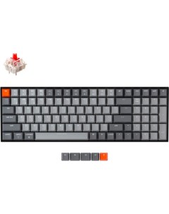 Клавиатура K4 V2 White LED K4-A1-RU (Gateron G Pro Red) Keychron