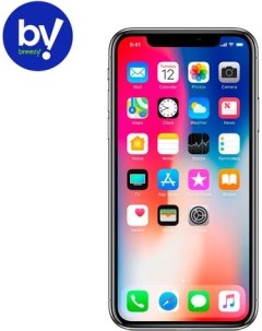 Смартфон iPhone X 64GB Воcстановленный by Breezy грейд C серый космос Apple