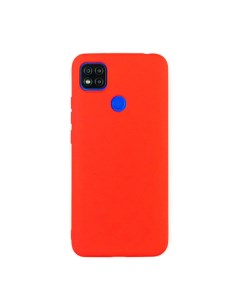 Чехол для Redmi 9C бампер Matte Красный Case