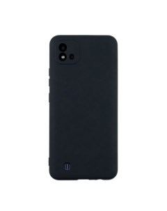 Чехол для Realme C11 2021 бампер АТ Silicone case черный Digitalpart