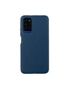 Чехол для Poco M3 бампер Matte Lux Темно синий Case