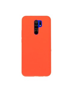 Чехол для Redmi 9 бампер AT Silicone case Коралловый Digitalpart