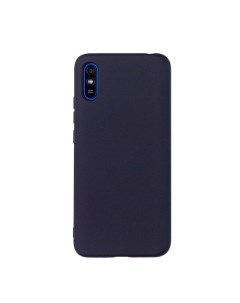 Чехол для Redmi 9A бампер Liquid Черный Case