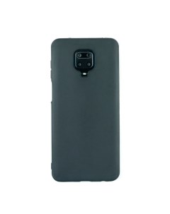 Чехол для Redmi Note 9S 9 Pro бампер Matte Черный Case