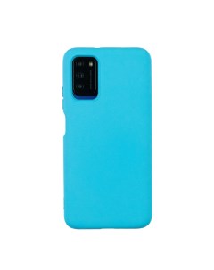 Чехол для Poco M3 бампер Matte Lux Голубой Case