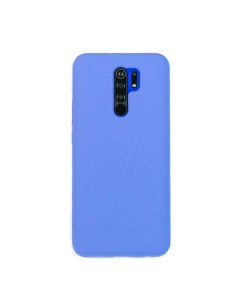 Чехол для Redmi 9 бампер AT Silicone case Светло фиолетовый Digitalpart