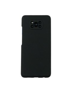 Чехол для POCO X3 X3 Pro бампер АТ Silicone Case Черный Lanfei