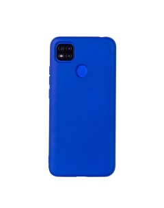 Чехол для Redmi 9C бампер Liquid Синий Case