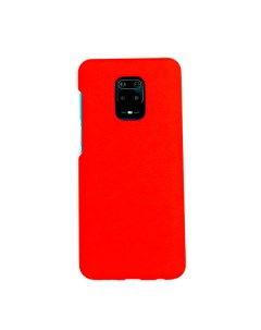 Чехол для Redmi Note 9S 9 Pro бампер AT Silicone case Красный Digitalpart