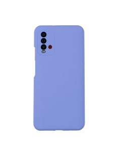 Чехол для Redmi 9T бампер АТ Silicone Case Светло фиолетовый Lanfei