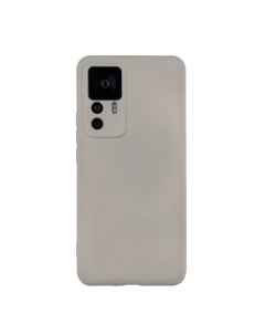 Чехол для Xiaomi 12T 12T Pro бампер АТ Silicone Case серый Digitalpart