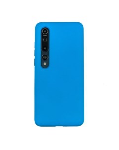 Чехол для Mi 10 10 Pro бампер Liquid Синий Case