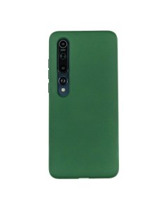 Чехол для Mi 10 10 Pro бампер Liquid Темно зеленый Case