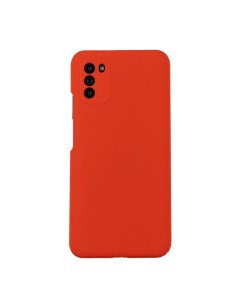 Чехол для POCO M3 бампер АТ Silicone Case Красный Lanfei