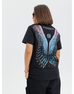 Футболка Black Star Gradient Wings Black star wear