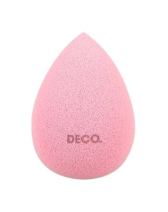 Спонж для очищения лица CLEAN каплевидный мягкий Deco.