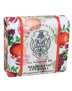 Фруктовые Сады мыло Pomegranate Red Grape Гранат и Красный Виноград 106 La florentina