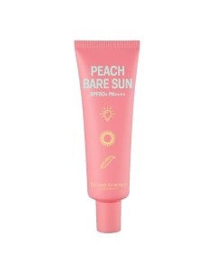 Крем для лица солнцезащитный PEACH BARE SPF50 PA Too cool for school