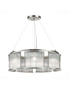 Люстра подвесная SL1627.103.07 хром/прозрачный (7*40Вт, E14) St luce