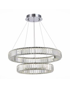 Люстра подвесная SL1622.103.02 хром/прозрачный (1*70Вт, 4000К, LED) St luce