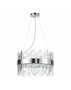 Люстра подвесная SL1160.103.12 хром/хром, прозрачный (12*5Вт, G9) St luce