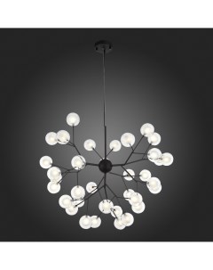 Светильник подвесной SL376 403 36 черный прозрачный белый 36 2Вт G4 St luce