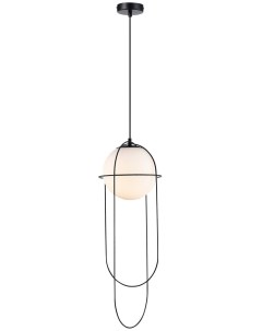 Светильник подвесной SL1189.403.01 черный/опал (1*60Вт, E27) St luce