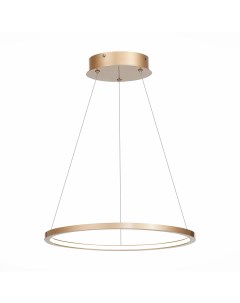 Светильник подвесной ST603.243.22 золотистый/белый (1*22Вт, 4000K, LED) St luce