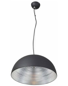 Светильник подвесной SL279.403.01 черный/черный, серебристый (1*60Вт, E27) St luce