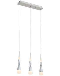 Светильник подвесной SL405.103.03 хром/хром, белый (3*7Вт, 3000К, LED) St luce