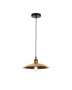 Светильник подвесной SL1017.203.01 черный/золотистый (1*60Вт, E27) St luce