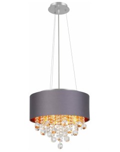 Светильник подвесной SL1350 703 04 хром серый золотистый прозрачный 4 40Вт Е14 St luce