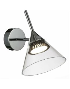 Светильник настенный бра SL930 101 01 хром прозрачный 1 7Вт 4000К LED St luce