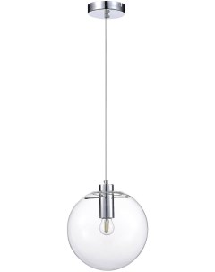 Светильник подвесной SL1056.113.01 хром/прозрачный (1*60Вт, Е27) St luce