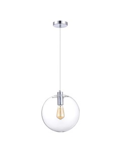 Светильник подвесной SL1056.123.01 хром/прозрачный (1*60Вт, Е27) St luce