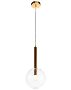 Светильник подвесной SL1054.203.01 золотистый/прозрачный (1*5Вт, G9) St luce