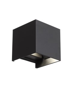 Светильник настенный бра уличный SL560 401 02 черный черный 2 3Вт 4000К LED St luce