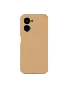 Чехол для Realme C33 бампер АТ Silicone case бежевый Digitalpart