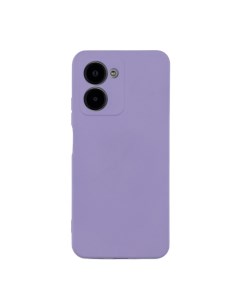 Чехол для Realme C33 бампер АТ Silicone case сиреневый Digitalpart