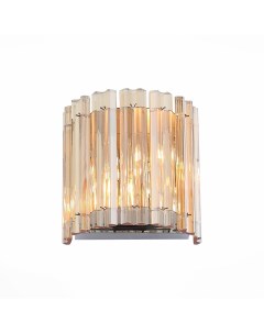 Светильник настенный бра SL400 101 02 хром янтарный 2 5Вт G9 St luce