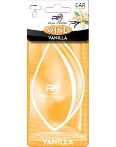 Ароматизатор бумажный WIND Vanilla Real fresh