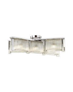 Светильник подвесной EXCLUSIVE GATSBY 4871 5C хр прозр 5 40Вт E14 Odeon light