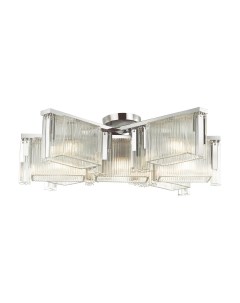 Светильник подвесной EXCLUSIVE GATSBY 4871 7C хр прозр 7 40Вт E14 Odeon light