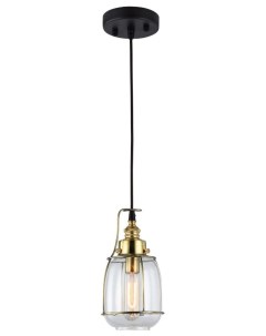 Светильник подвесной Loft Brighamton GRLSP-9677 (1*6Вт, E14) Lussole