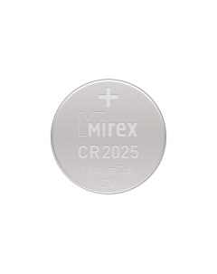 Батарейка CR2025 Mirex литиевая блистер 4 шт