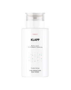 Тоник с BHA Youth Purify Multi Level Performance Cleansing 200 Klapp cosmetics